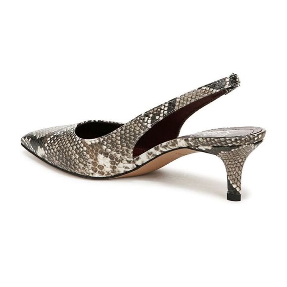 Franco Sarto Kate Slingback Pump 8 Snakeskin - Picture 8 of 11